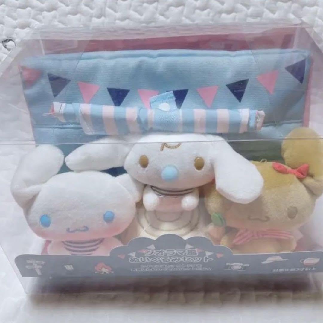 Amazon.co.jp: サン リオ??激レア シナモロール ジオラマ風 ぬいぐるみ 