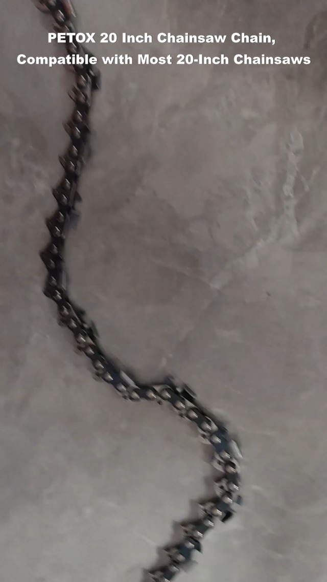 Amazon.com: PETOX 20 Inch Chainsaw Chain 3-Pack 72 Drive Links, 3