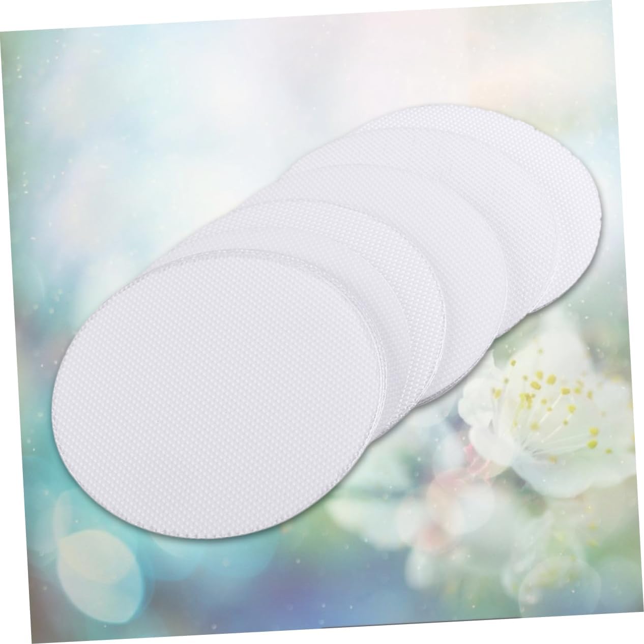 40Pcs Round Slip Bath Stickers Peva Bathroom Safety Stickers for Tub Shower Strong Adhesion for Slippery Surfaces for Elderly Disabled Use