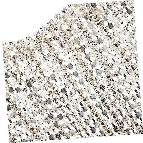 Couture et accessoire pour vêtements VILLCASE : 2 franges strass pour customisation et fête