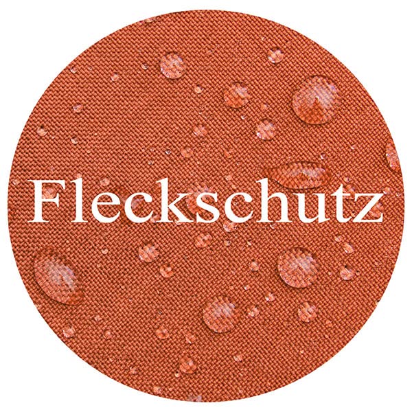 Tischdecke | Terrakotta - Eckig - 130x220cm | Gartentischdecke | Outdoor-Decke | Lotus-Effekt | Leinen-Optik | Schmutzabweisend – Ansicht 3
