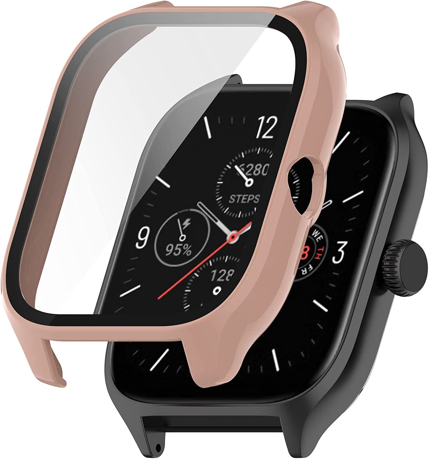 Oboe Screen Protector Case Compatible with Amazfit GTS 4 Watch Shockproof Thin Bumper Cover Protector (Cherry Blossom Pink)[NOT for GTS 4 Mini] (B0BNF25ZQR) Amazon Price History, Amazon Price Tracker