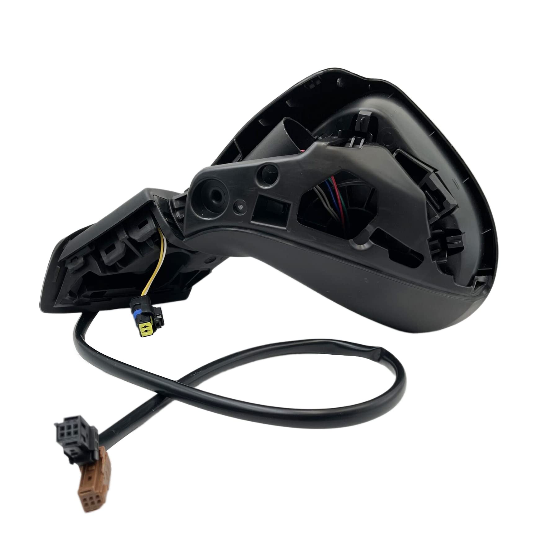 Specchietto Retrovisore Completo Peugeot 207, Sinistra Lato Driver, Elettrico, Riscaldante, Grigio da verniciare, Con Lampeggiante