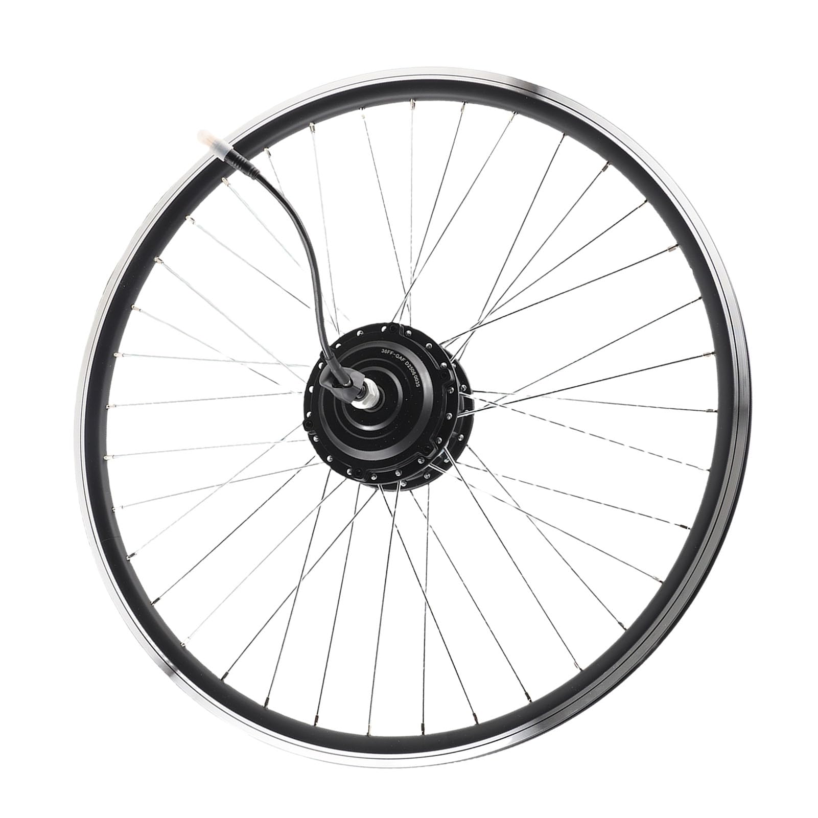 Kit de conversion de moteur de roue avant de vélo électrique 36V 250W 26 pouces avec écran LCD étanche IP65