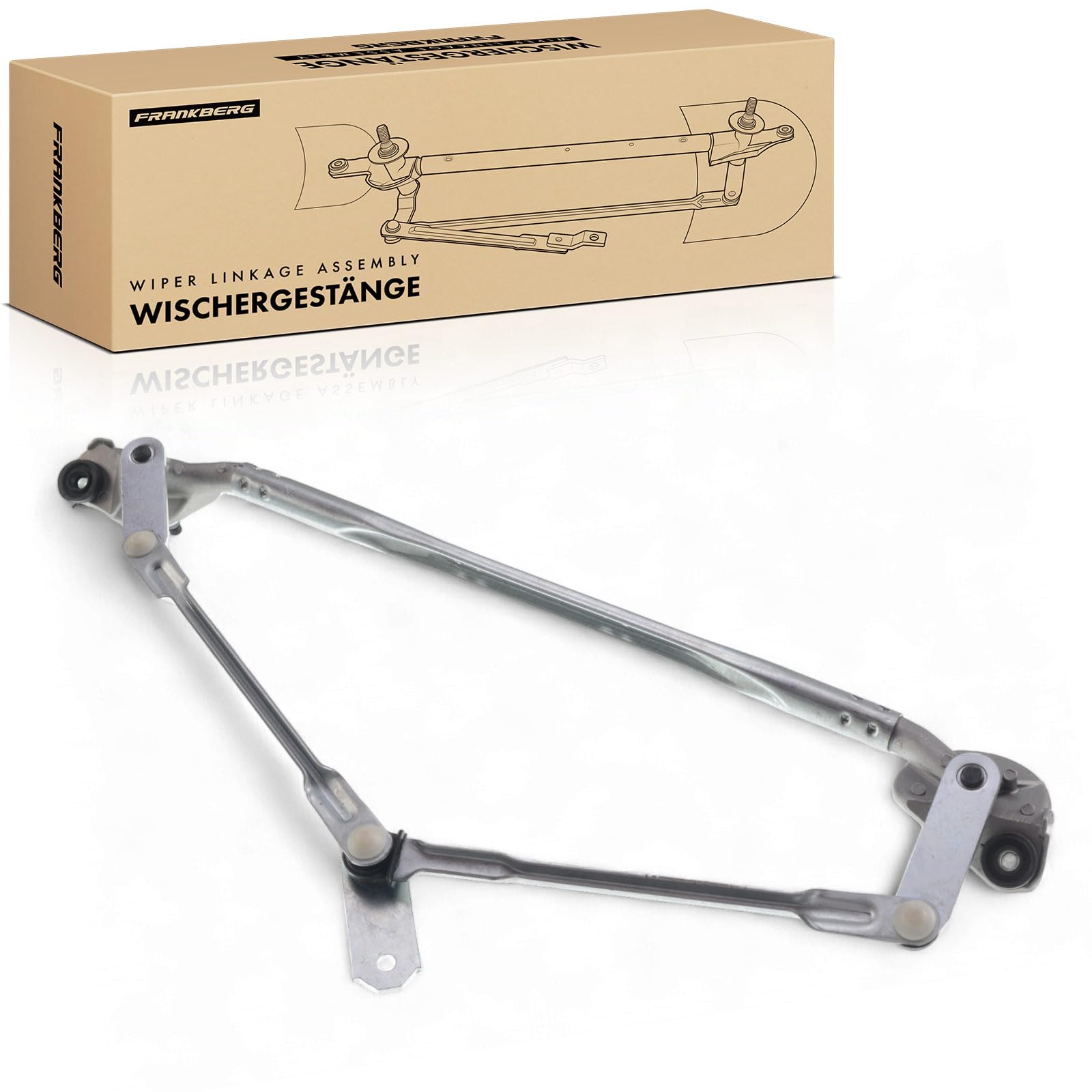Frankberg Asta tergicristalli Suppoto tergicristalli Compatibile con A.v.e.n.s.i.s Station Wagon T25 C.o.r.o.l.l.a E12 A.v.e.n.s.i.s Berlina T25 A.v.e.n.s.i.s T25 Replace# 85150-05060 | Compatibile con: C.o.r.o.l.l.a ZZE12_ NDE12_ ZDE12_, A.v.e.n.s.i.s T2