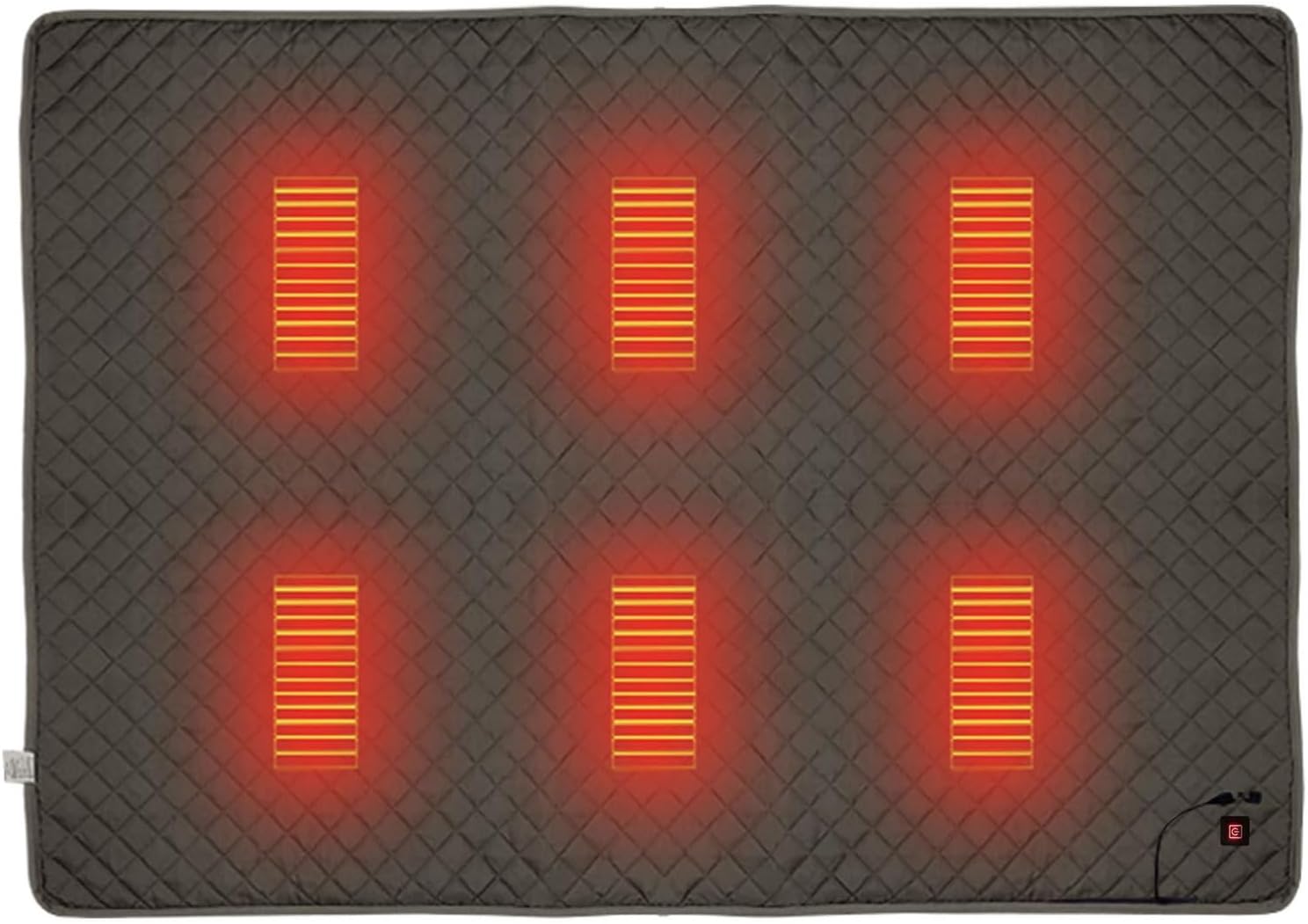 Camping Heated Sleep Bag Pad Heated Sleep Bag Liner Outdoor USB Heating Sleep Mat for Home Offices Car Fishing