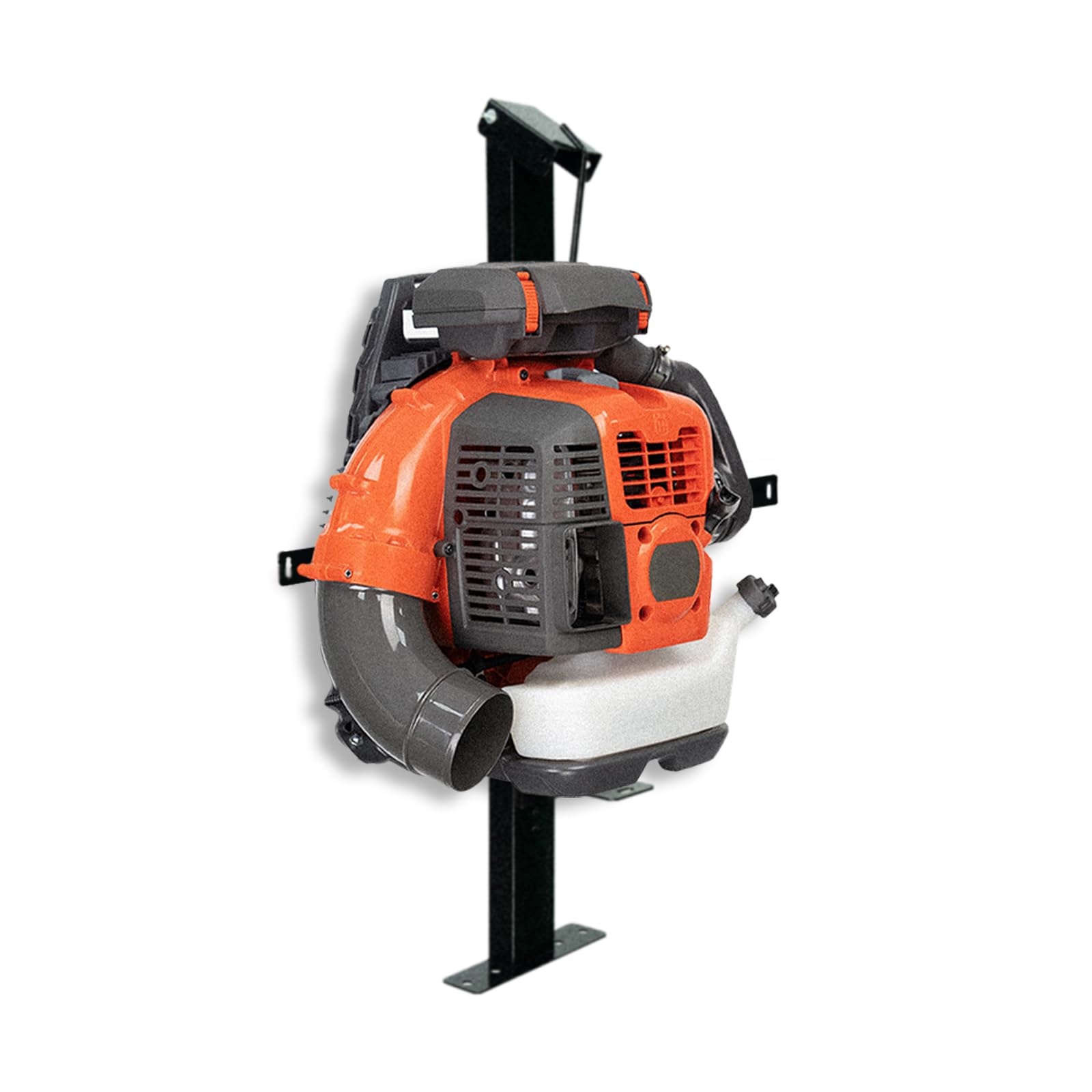 Porte-feuilles robuste pour remorques | Support de souffleur de feuilles compatible avec Stihl | Support de rangement réglable pour souffleurs de feuilles de 55,9 à 66 cm | Accessoires de remorque