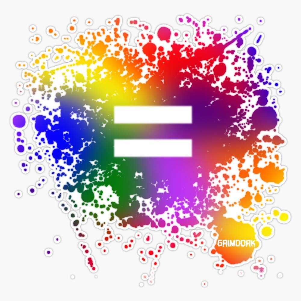 Equality Ink Vinyl Waterproof Sticker Decal Car Laptop Wall Window Bumper Sticker 5