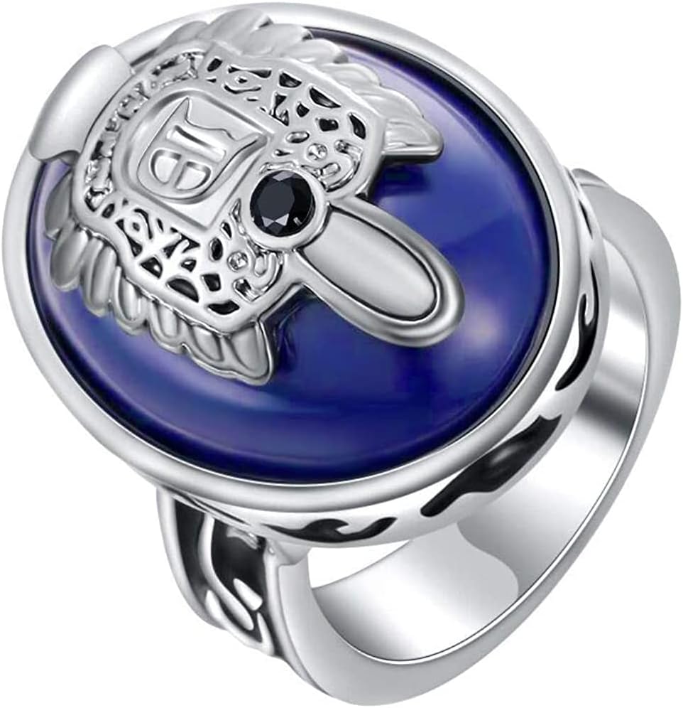 Fashion Vampire Diaries Ring Daylight Walking Signet Damon's Ring for Fans