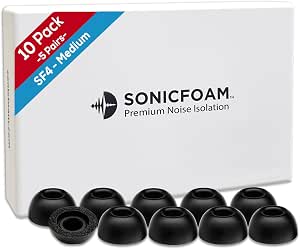 Gommini Memory Foam Per Buds 3 Pro | Isolamento Acustico | Confezione Da 10 Pezzi