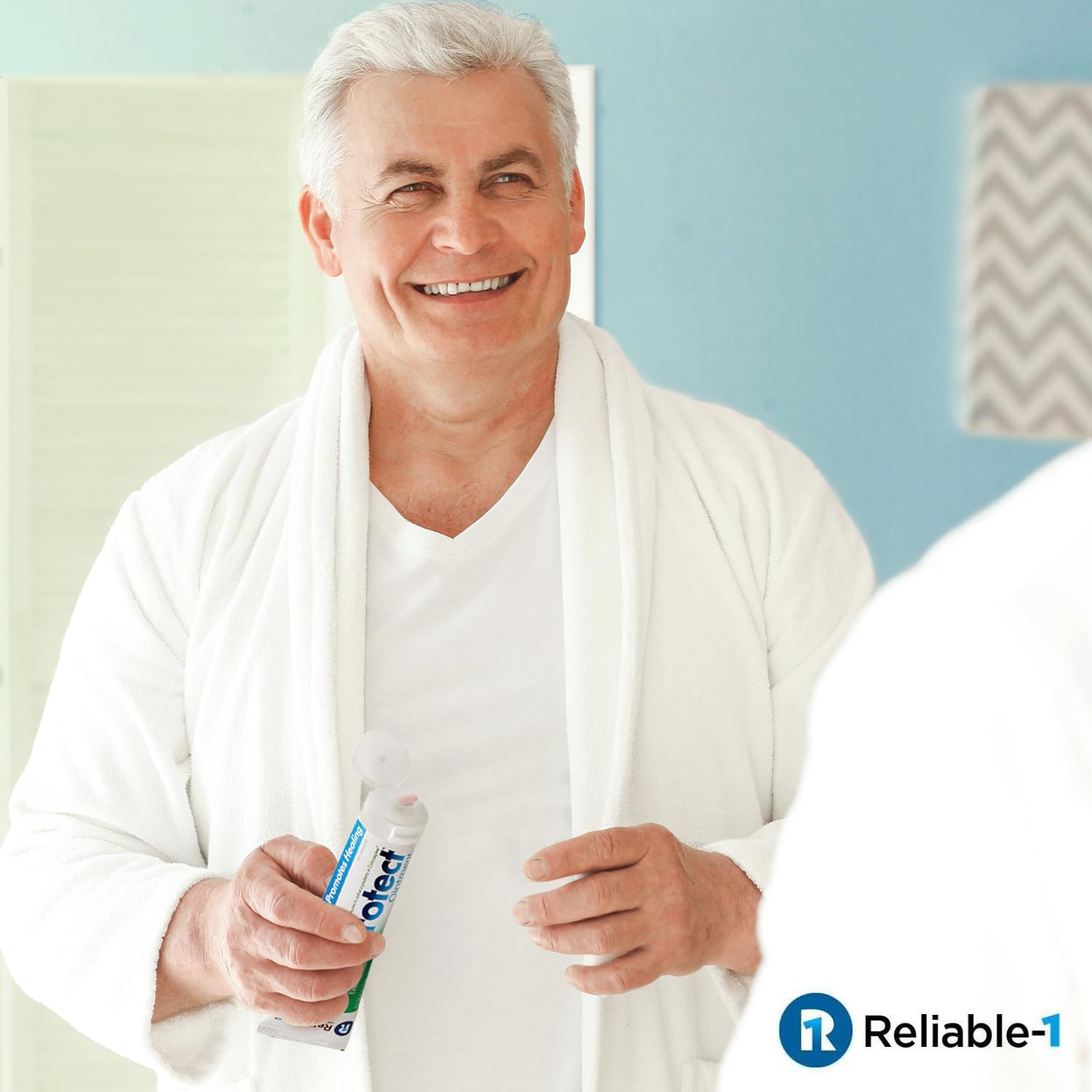 CalProtect Anti-Rash Moisturizing Ointment (4oz Tube) Reliable-1 Laboratories Adult Diaper Incontinence - Skin Barrier Soothing Repair And Relief For Men & Women