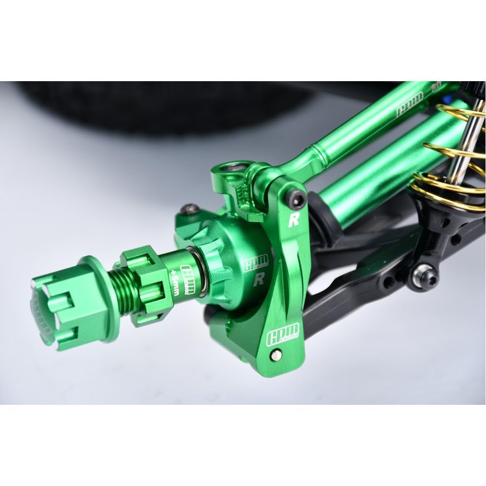 Aluminum 7075 Alloy 17mm Wheel Hubs Widen 5mm for Traxxas 1:8 JATO 4X4 VXL Brushless Buggy Upgrades - Orange