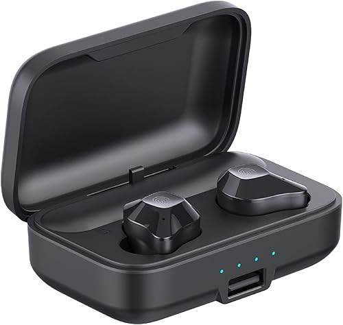 Auriculares inalámbricos verdaderos Bluetooth intrauditivos para iPhone Android Blue Tooth 50 auriculares inalámbricos TWS para PC TV escucha