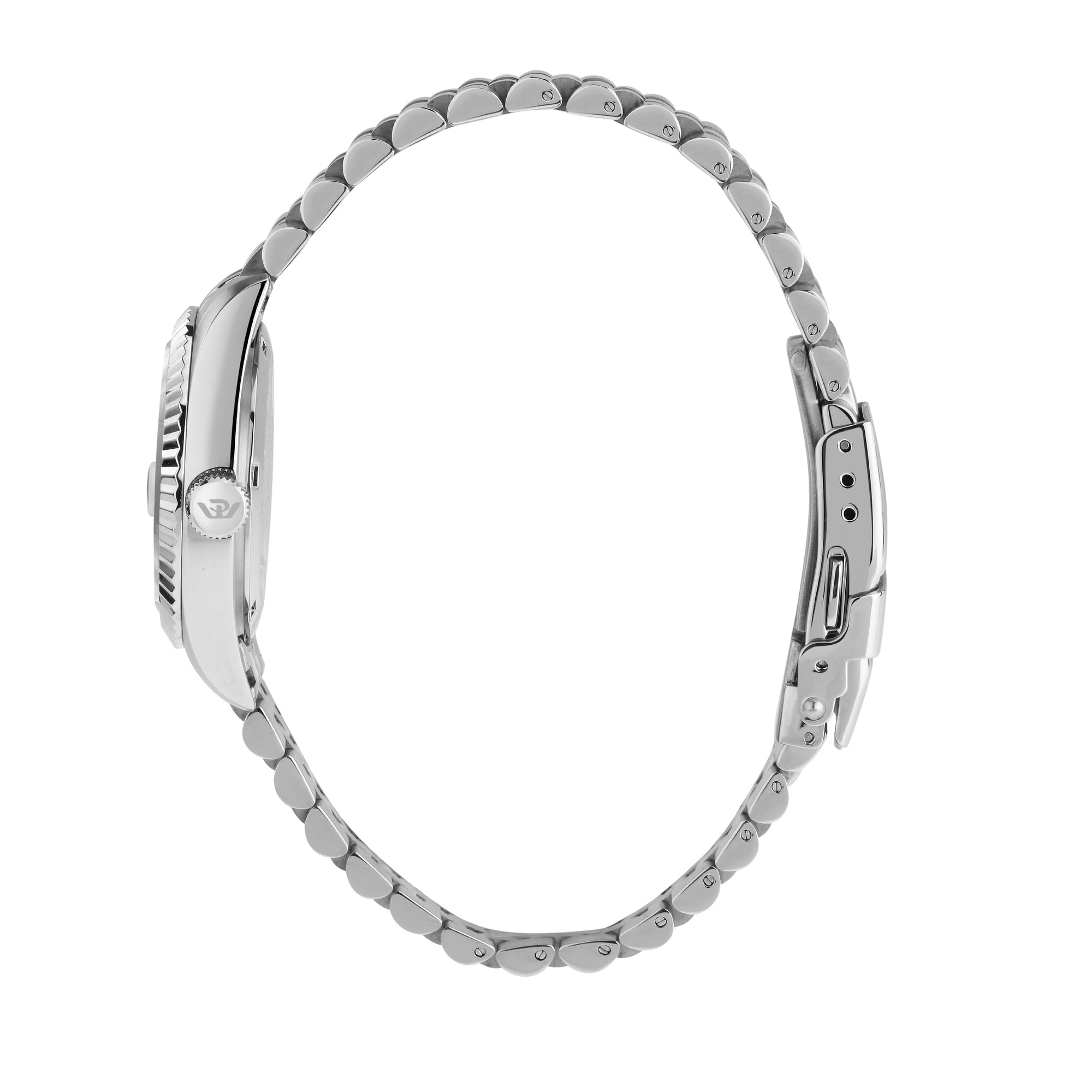 Philip Watch Caribe Urban Orologio Donna Diamonds, Tempo, Data, Analogico CT 0,05 GH - SI3 - R8253597639