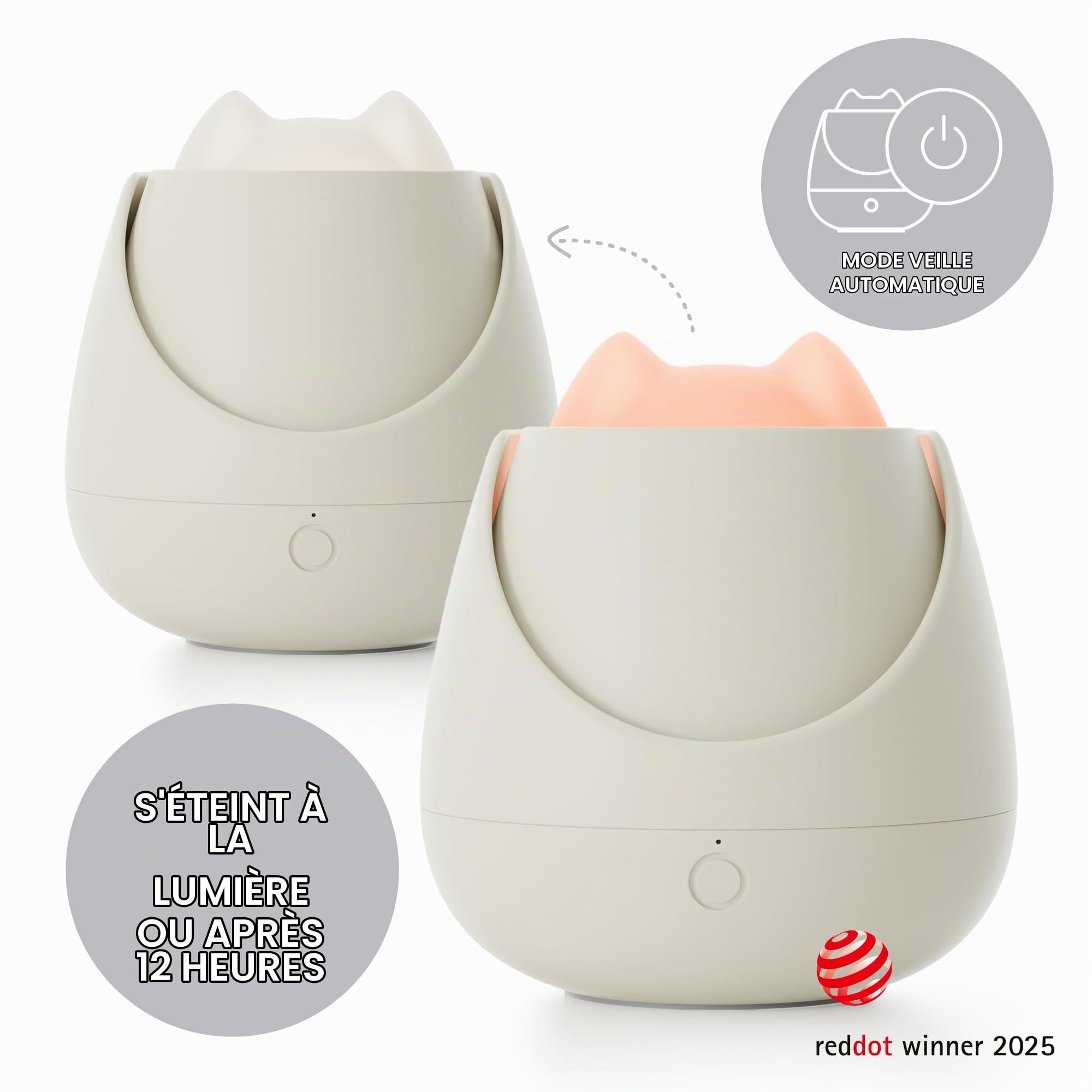 nosiboo Zigg veilleuse enfant - lampe de chevet bébé