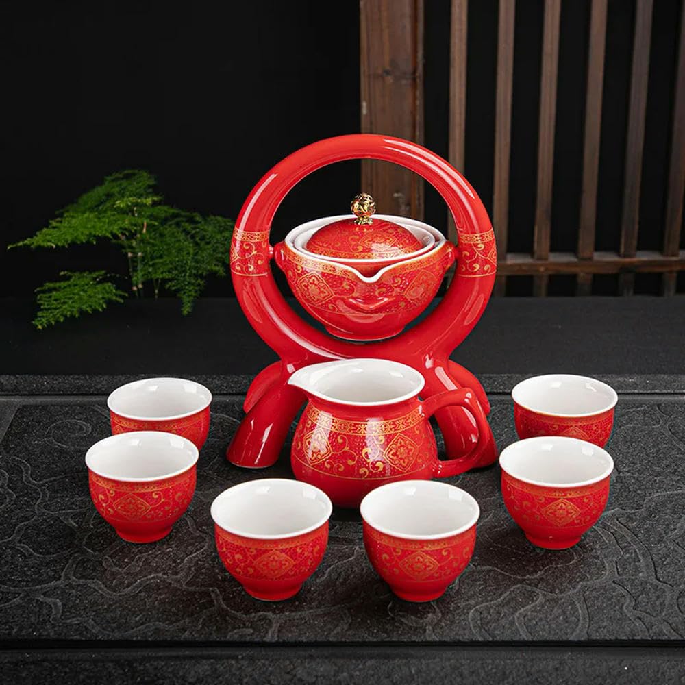 Set da tè Portatile in Ceramica da Viaggio all'aperto, pentola pomeridiana Stoviglie in Porcellana Tazza Articoli Regalo per Un Amico
