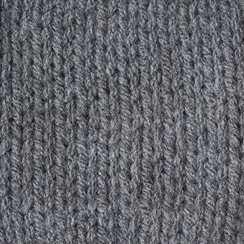 Caron One Pound Solids Yarn, 16Oz, Gauge 4 Medium, 100% Acrylic - Medium Grey Mix- For Crochet, Knitting & Crafting ( 1 Piece ) #TOP3