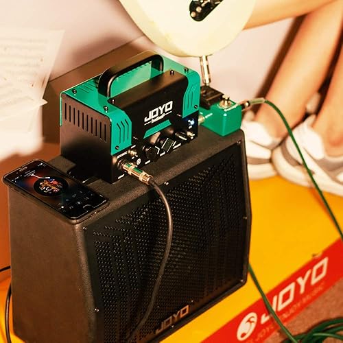 Miniatura 26 de JOYO Bass Mini Amp Head 50 W Preamplificador híbrido tubo amplificador de potencia cabeza con 3 bandas EQ y Bluetooth