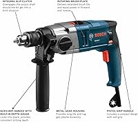 Vista 2 de Bosch HD18 – taladro percutor de dos velocidades, 1/2 pulgadas.