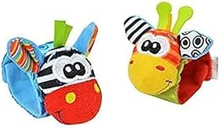 خشخشة ناعمة للمعصم لليد من قطعتين