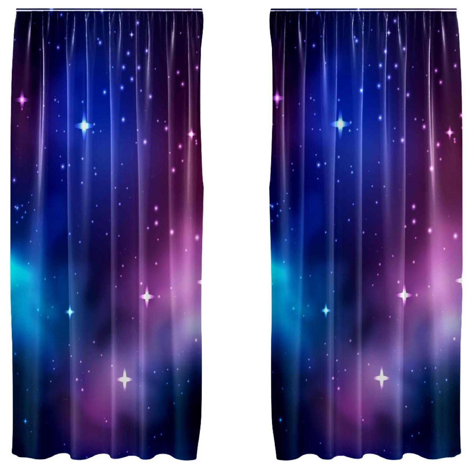 Juego de 2 paneles para sala de estar que aíslan visualmente con diseño de cielo estrellado