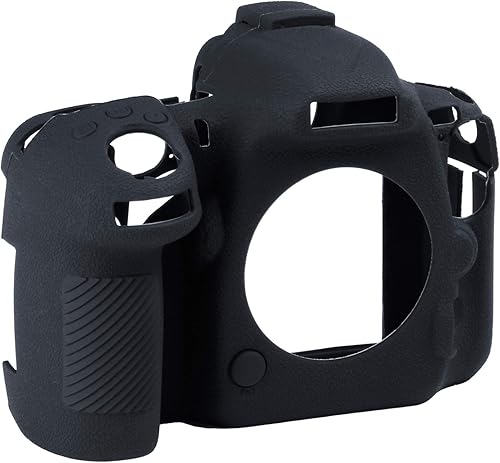 Miniatura 5 de Easy Hood Funda de cámara para Nikon D500 Funda protectora de goma de silicona suave para Nikon D500 Funda protectora para cámara Nikon D500 (negro)
