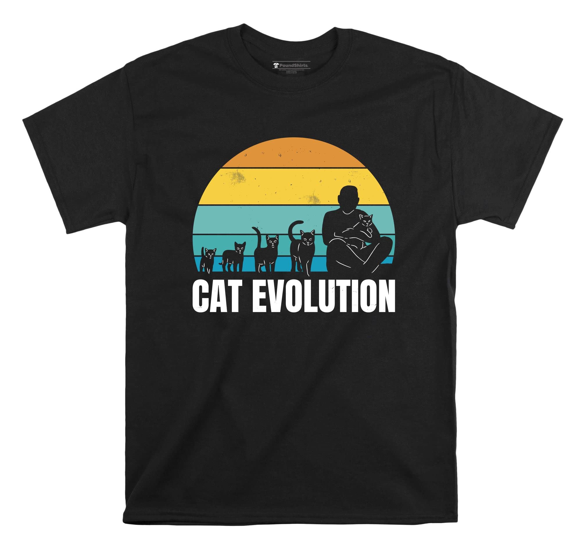 T-shirt Parody Cat Evolution : finis les vêtements rigides sans style