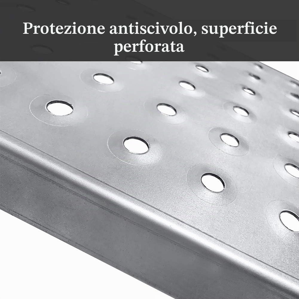 YUENFONG 2 rampe di carico in alluminio per moto, 400 kg/coppia di carico
