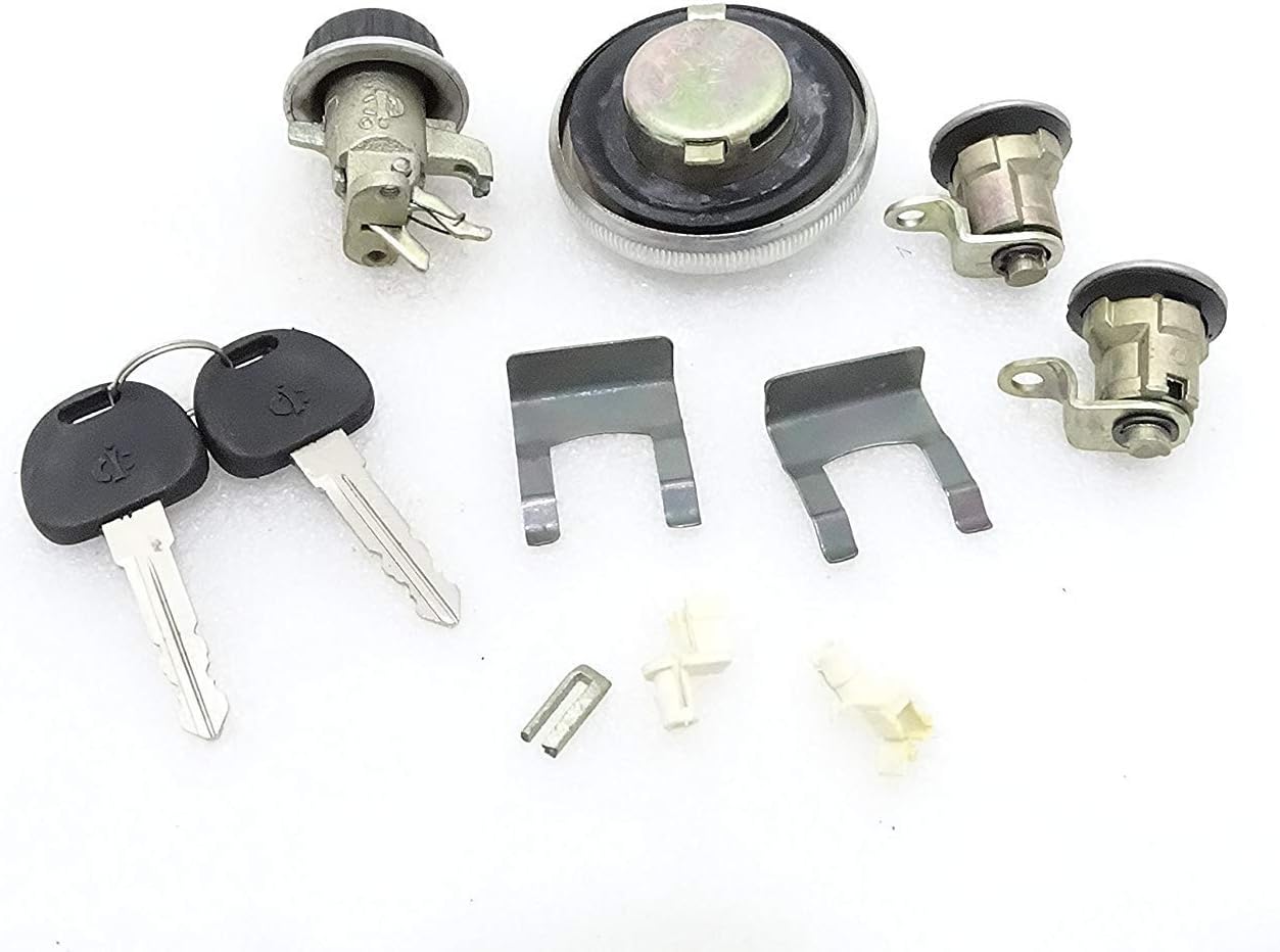 Lockable Fuel Cap Door Glove Box Lock Set Suitable for Suzuki Samurai Gypsy