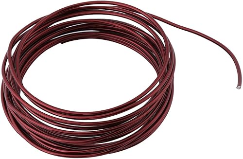 Alambre de entrenamiento de bonsái de aluminio anodizado de 200 pulgadas 4 colores opcionales moradobroncerosarojo anticorrosión y resistente al