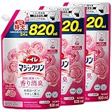 マジックリン 【まとめ買い】 トイレ消臭洗浄スプレー ツヤツヤコートプラス エレガントローズの香り スパウトパウチ 820ml×3個