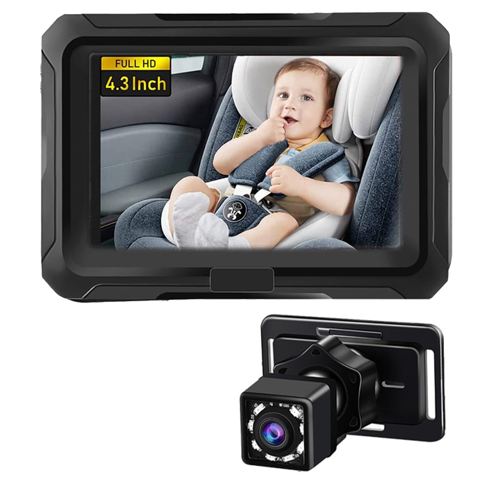 Icetop 4.3'' Baby Car Camera HD 1080P