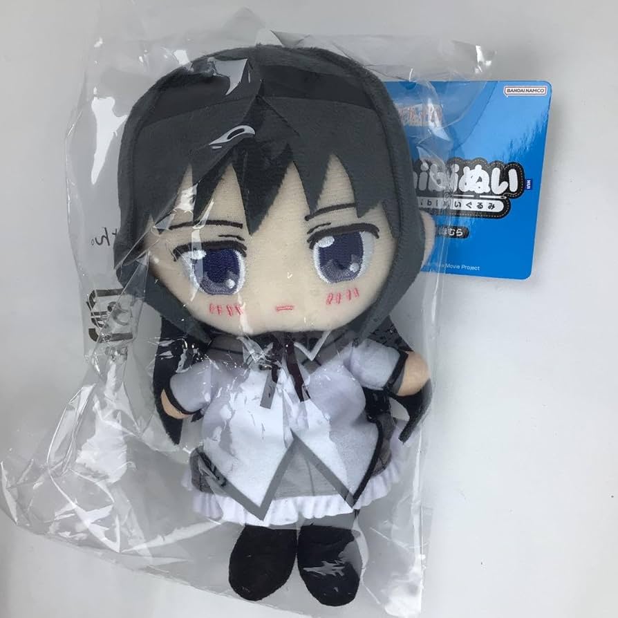 Amazon.co.jp: 魔法少女まどか☆マギカ 暁美ほむら Chibiぬいぐるみ ま