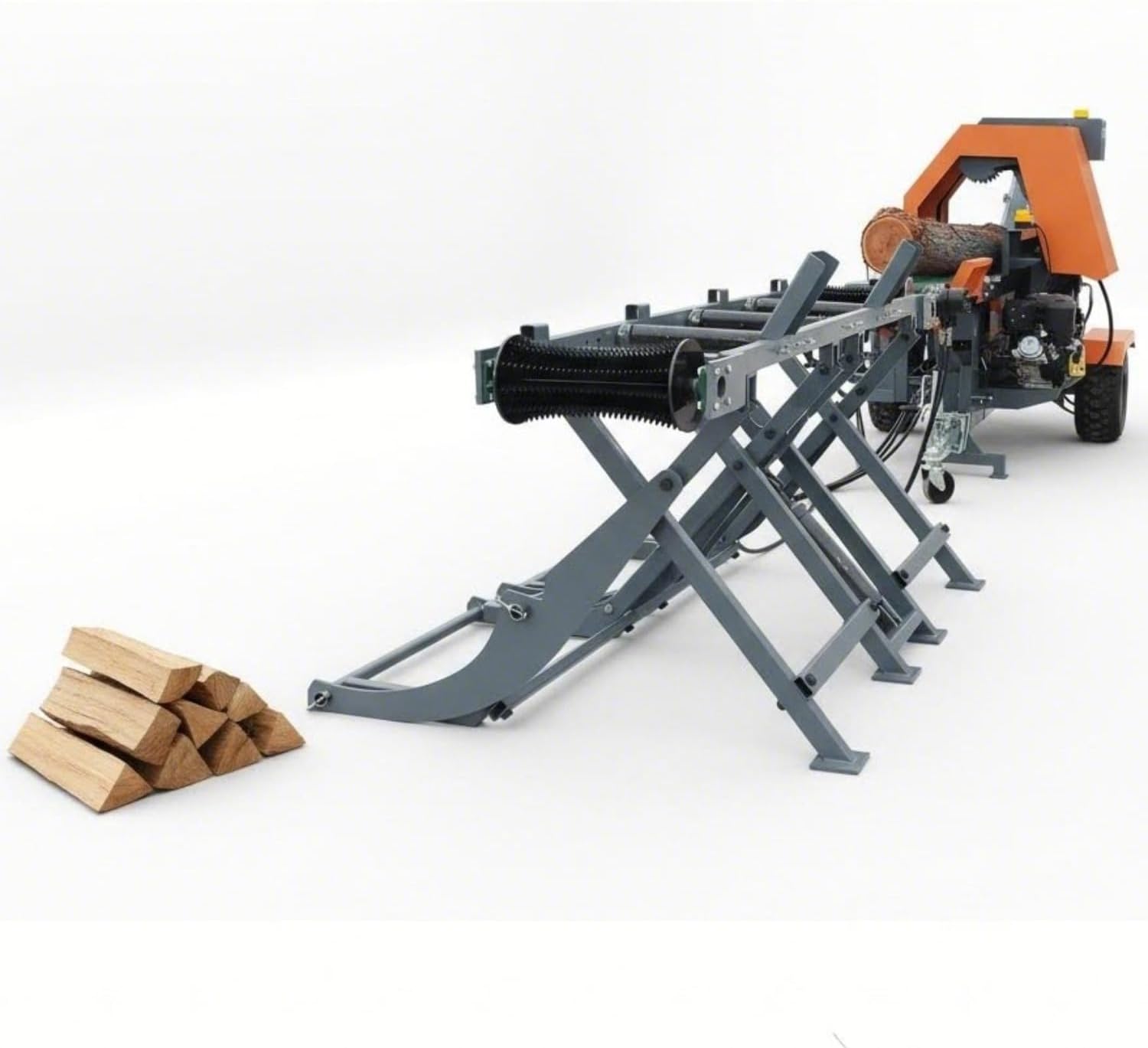 Heavy-Duty Wood Splitter Professional Log Splitter Customizable for Fast Wood Splitting Compatible Ideal for Forestry Work firewood Processing and Outdoor Operations