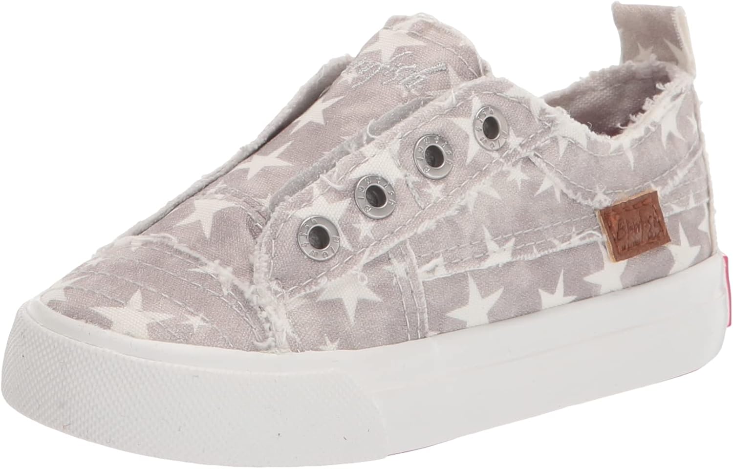 Blowfish Malibu Baby-Girls Play-t Sneaker, Gray Wonderstar, 8 Toddler
