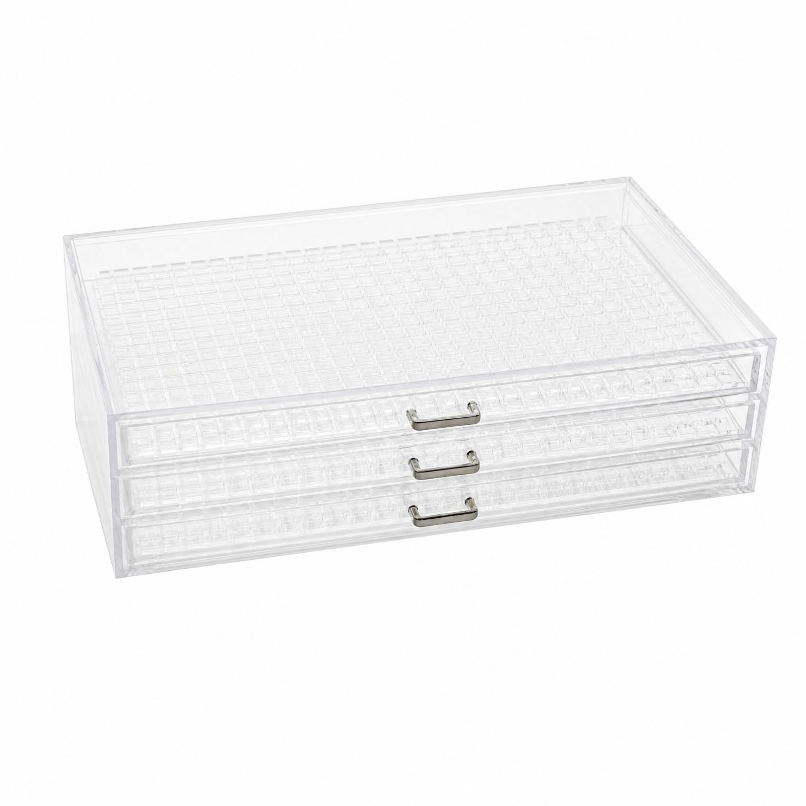 Ronyme Caja Organizadora Acrilico para Almacenar con Cajones Apilables y Acuada para Escritorio Tocador y Regalo,