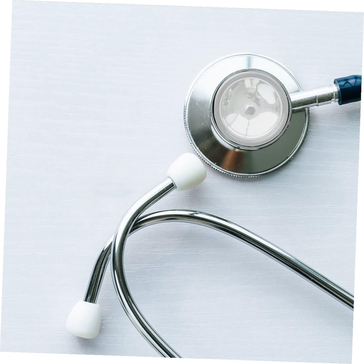 4pcs Stethoscope Diaphragm Parts Replacement Pediatric and Adult Suspended Membrane for Stethoscope Equipment Compatible with Hospital Use