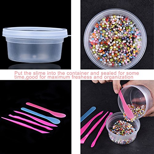 Kulannder KD-SSC16 16 Pack 4.5 Oz Slime Storage Containers thumb #2