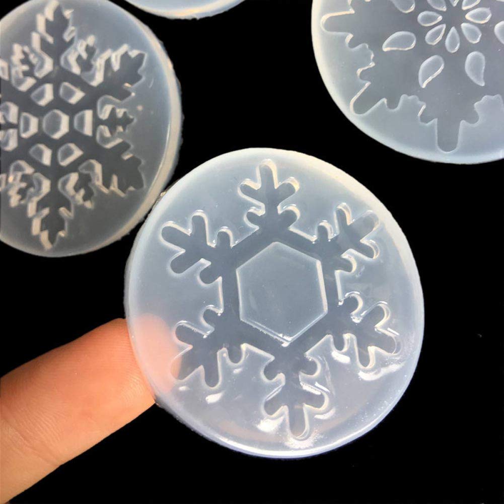 Lot De 6 Moules En Silicone Pour Gnome De Noël,3D Moule À Bougie En