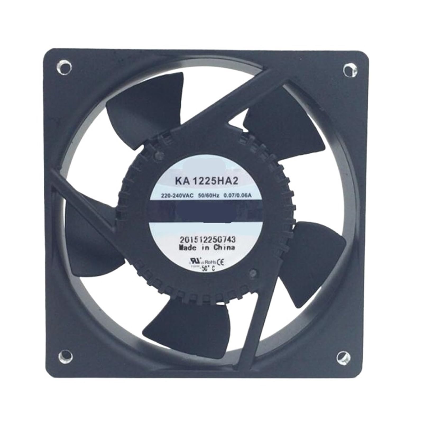 PEQYUACTE KA1225HA2B 12025 220V 0.07A/0.06A Fan Two-Wire