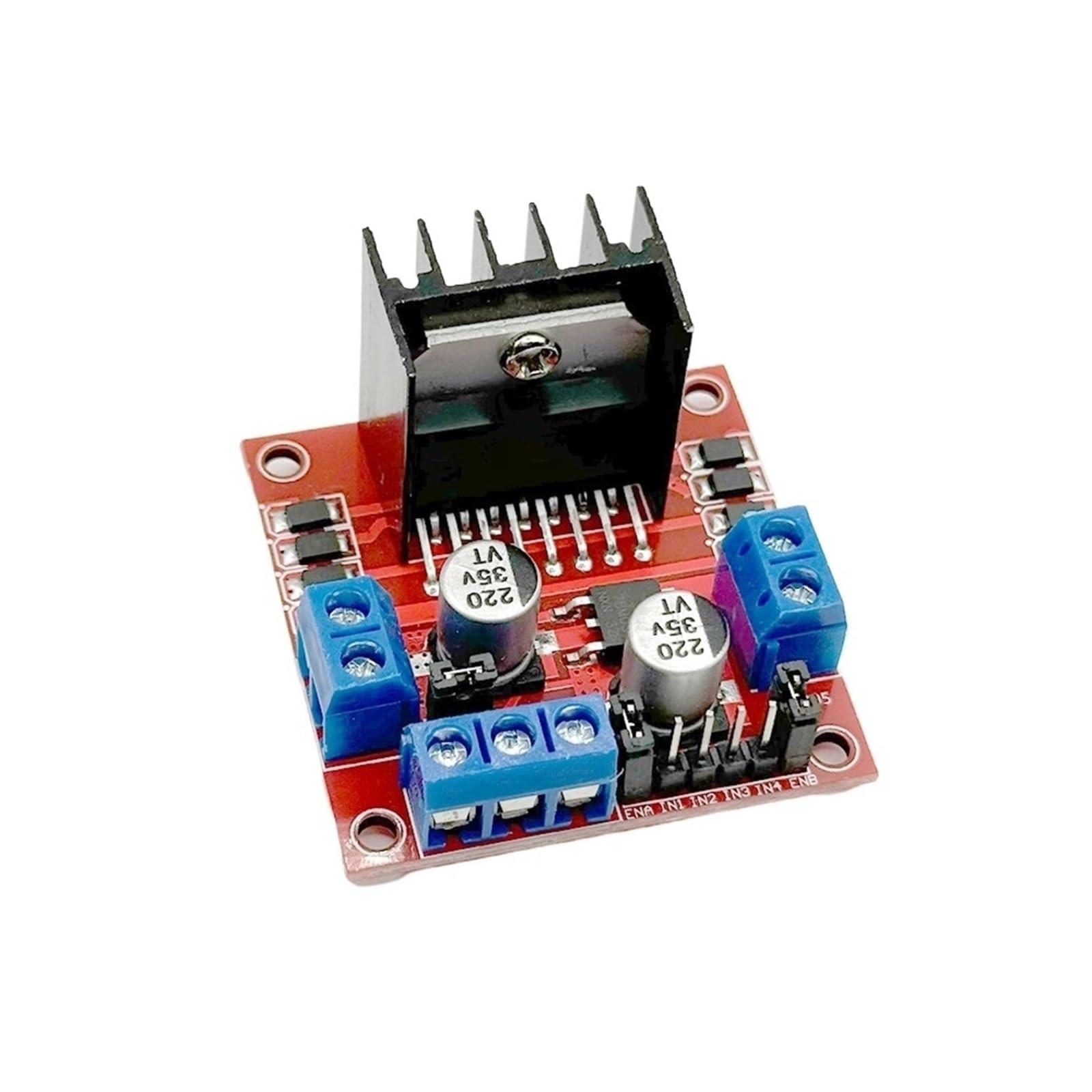 Módulo controlador de motor, Placa Controladora De Motor Paso A 8 Piezas, Módulo Puente H Dual For Coche Inteligente,para impresoras 3D y más