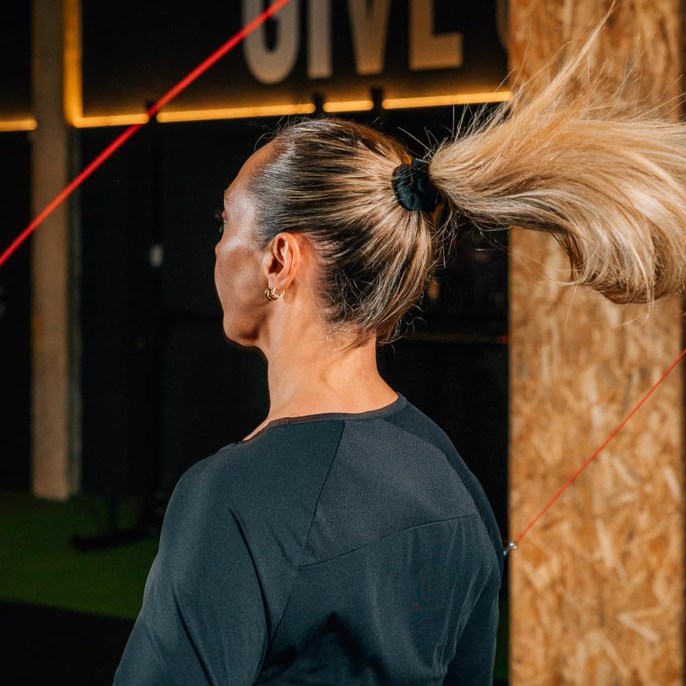 Velites I Elastico Sportivo Tipo Scrunchie | Tenuta stabile e senza tirare | Non lascia segni ed evita rotture
