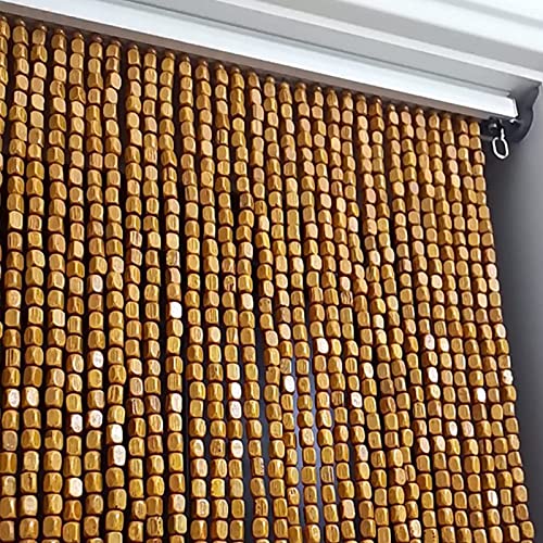 Rideau de perles en bois pour cloisonner sans perdre la luminosité - 5