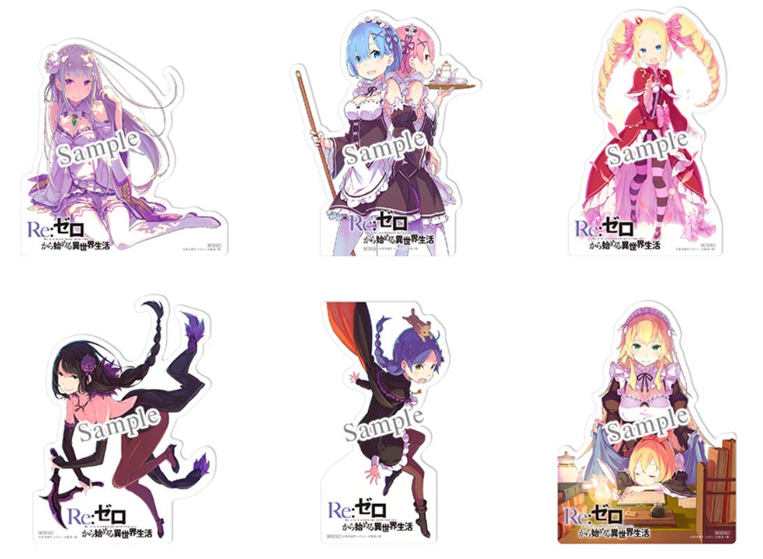 Amazon.co.jp: Re:Zero 2nd Season Anime Broadcasting Commemorative