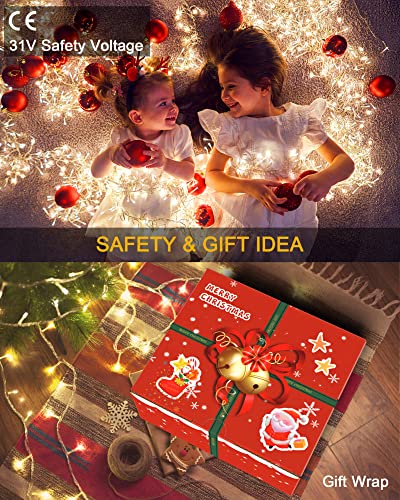 Luci di Natale da Esterno Cascata, OPPKEPT 11m 340...