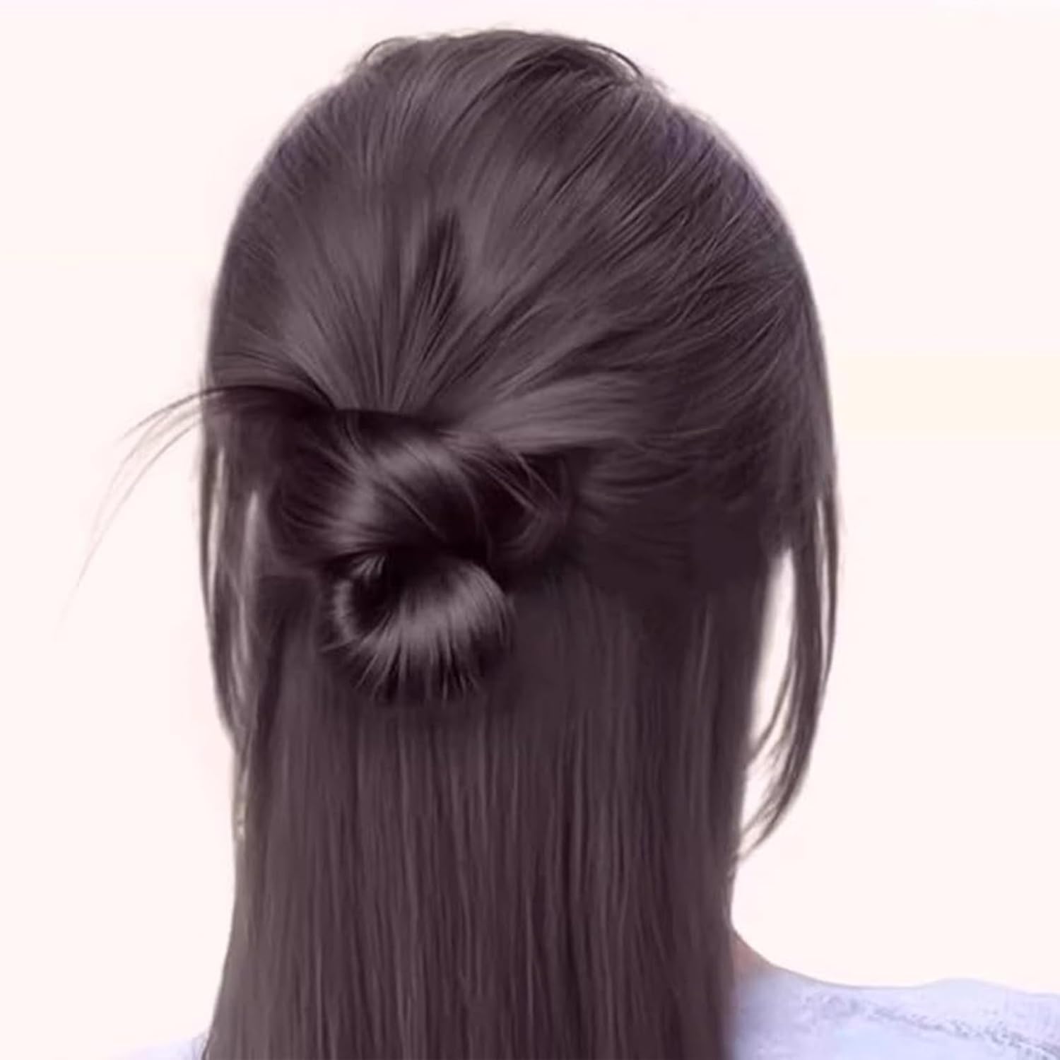 Clip-On Feathered Bun Hair Pieces 2pcs Set Amazon.com : Clip-On Feathered Bun Wig, Messy Bun Hair Piece  main image 2