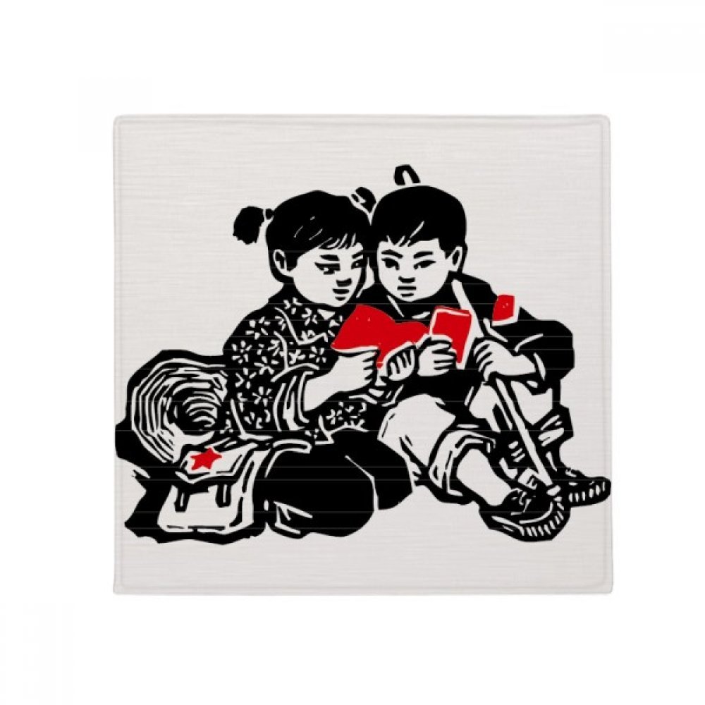 Cadeau original mat de sol 80cm au style patriotisme pour décoration de maison