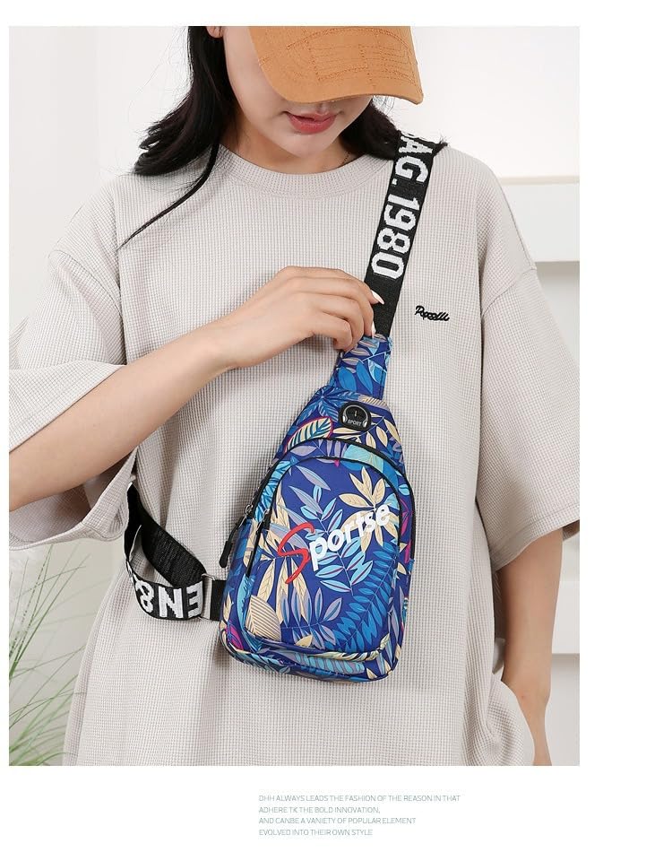 Chest Bag For Men Women Crossbody，Fashion Shoulder Bag ，Sports Crossbody Bags4