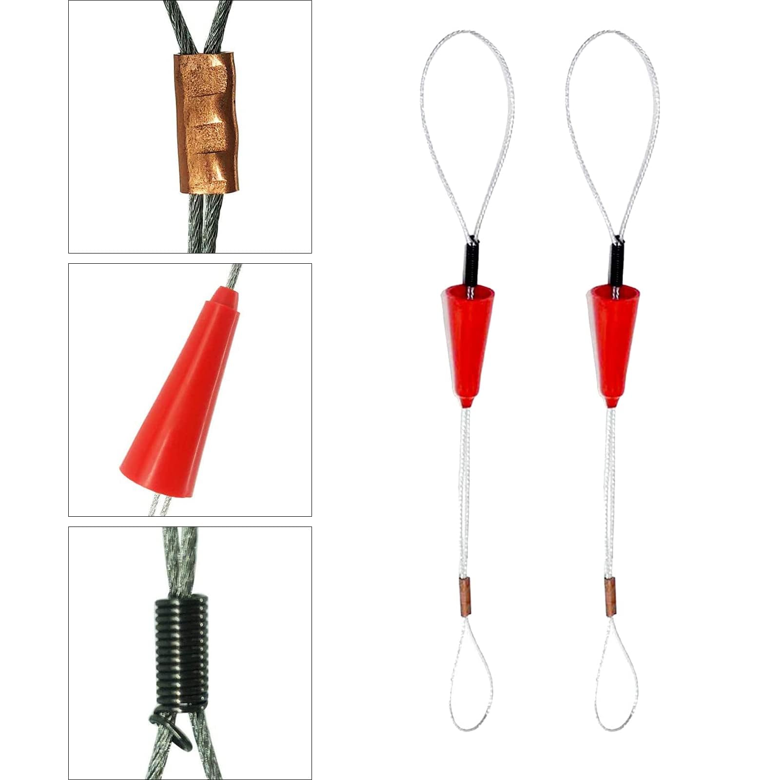 5M Professional Wire Puller For Electrician, Flexible Wire Lead Threading Device Tool, Heavy-Duty Construction Cable Fishing Tape For Conduit Installation In Walls And Floors (5m) 4