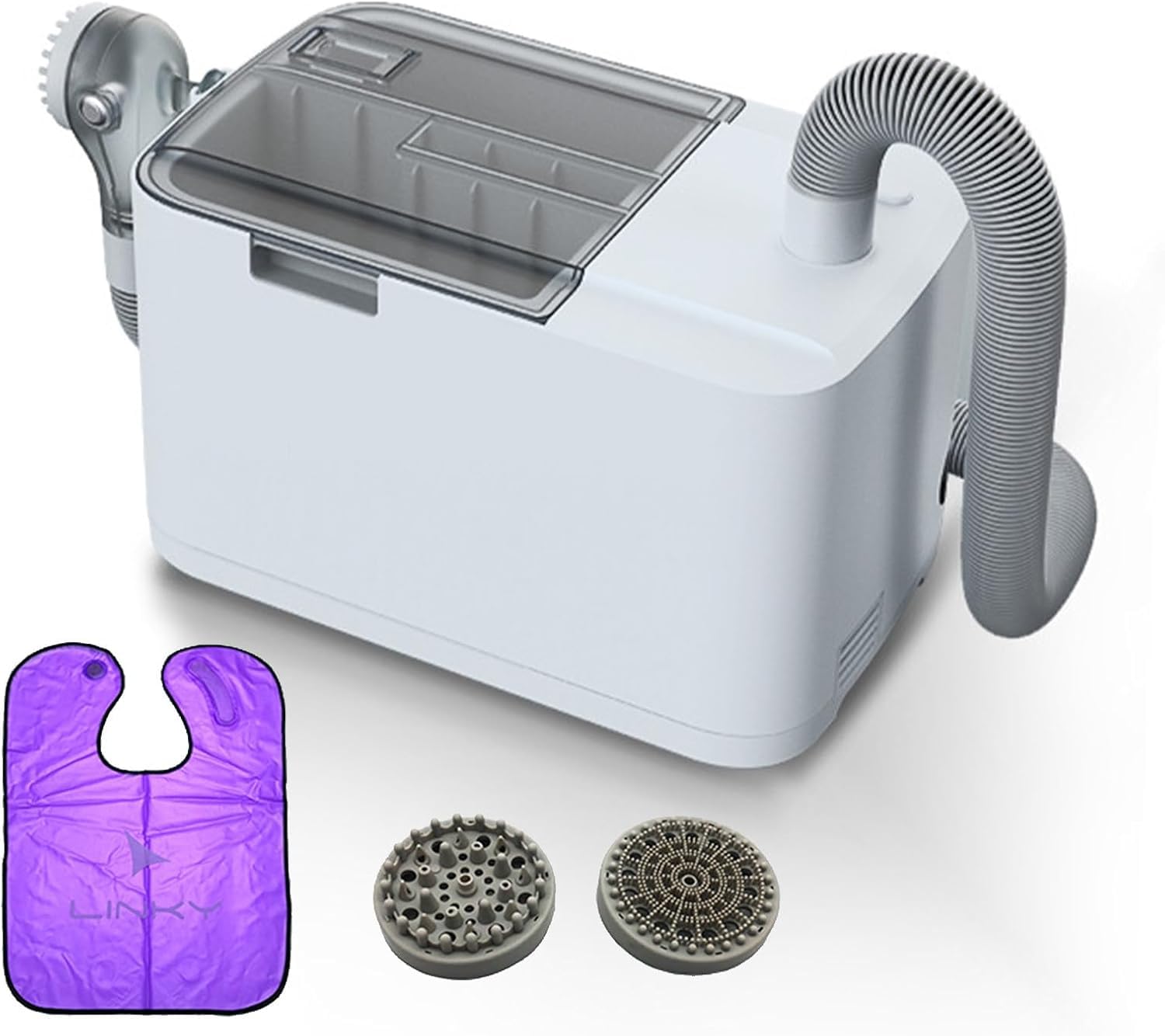 Lavabo eléctrico con tecnología de presión negativa para uso en cama portátil, ideal para ancianos y mujeres embarazadas
